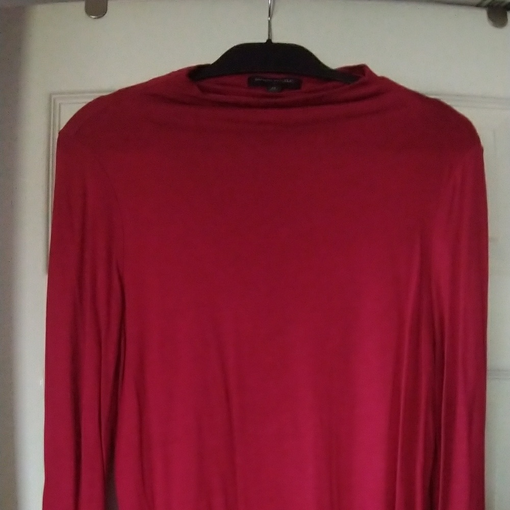 Cowl neck tee